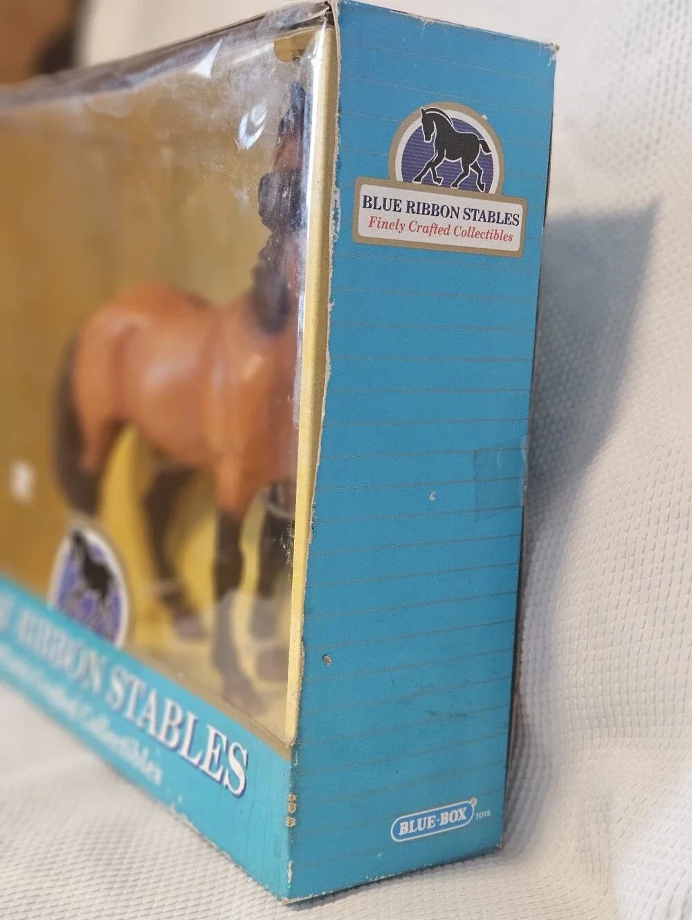 Vintage Blue Box Blue Ribbon Stables Spanish Barb Model Horse #37035 NIB
